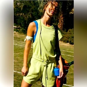 Fp Movement x Free People Throw And Go Shortsie Romper